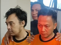 Tampang Sadis Duo Rampok Pembunuh Sopir Taksi Online di Tol Jagorawi