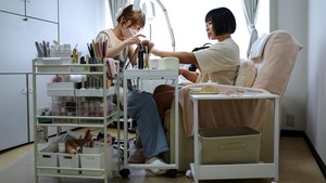 Manajer bar, Hitomi Harigae, mengatakan bahwa Muscle Girls menantang standar kecantikan tradisional Jepang yang identik dengan tubuh kurus dan lembut. REUTERS/Kim Kyung-Hoon