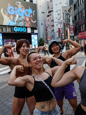 Perempuan Berotot di Tokyo Jadi Simbol Kecantikan Baru
