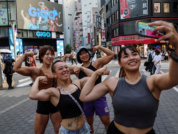 Perempuan Berotot di Tokyo Jadi Simbol Kecantikan Baru
