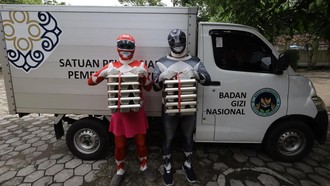 Sopir Mobil MBG Diusulkan Pakai Kostum Power Rangers, Ini Alasannya
