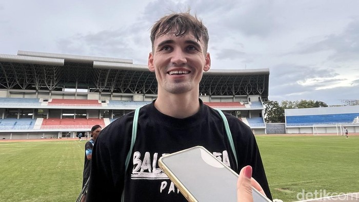 Cetak Gol Perdana bagi PSIM, Deri Corfe: Menyenangkan Bisa Pecah Telur