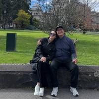 Di keterangan unggahan Raline mengatakan bahwa foto-foto tersebut diambil Raline saat merayakan Hari Ayah 2024. Tahun lalu ia dan sang ayah memilih menghabiskan waktu bersama di kota Melbourne. Foto: Instagram/@ralineshah