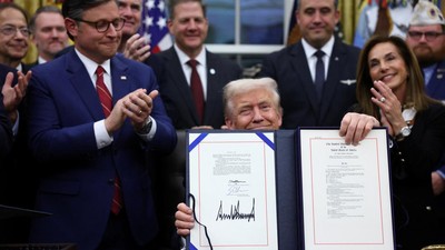 Shutdown AS Akan Berakhir, Presiden Trump Siap Tandatangani RUU Pendanaan