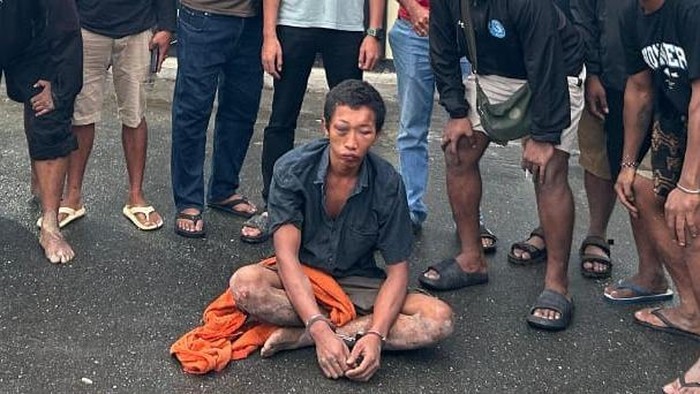 Tampang Yahya, pelaku pembunuhan istri pegawai pajak di Manokwari.