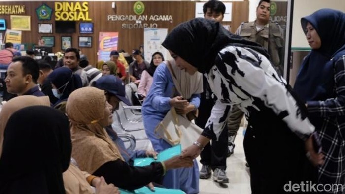 Wabup Mimik saat sidak ke MPP