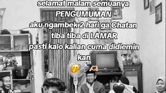 Viral Wanita Curhat Ngambek 2 Hari Endingnya Malah Dilamar Pacar, Bikin Kaget