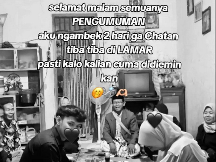 Wanita ini curhat ngambek ke pasangannya, malah berakhir dilamar.