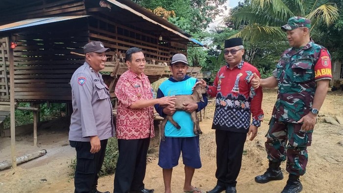 Bhabinkamtibmas Polsek Muara Uya, Aiptu Fery Hermawan.