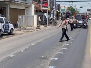 Waspada! Aspal di Jalan Nasional Kota Pasuruan Banyak yang Menggelembung