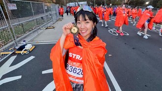 Cindy Gulla Perdana Maraton 42K di New York, Syukuri Gak Boncos Ratusan Juta