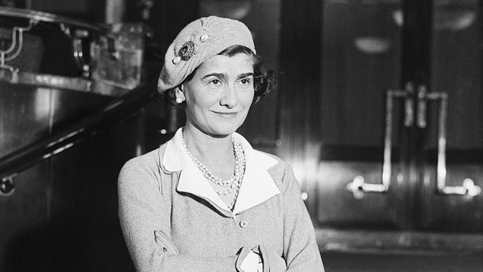 (Original Caption) Closeup of Gabrielle CoCo Chanel. Photograph, 1931.