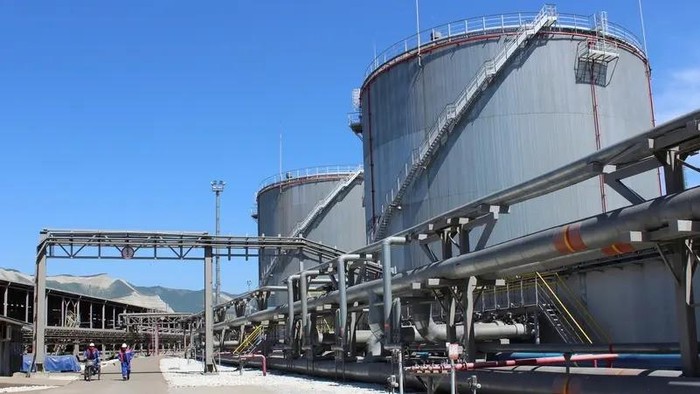 A general view shows the Novorossiysk Fuel Oil Terminal (NMT) in the Black Sea port of Novorossiisk, Russia. (File photo: Reuters)