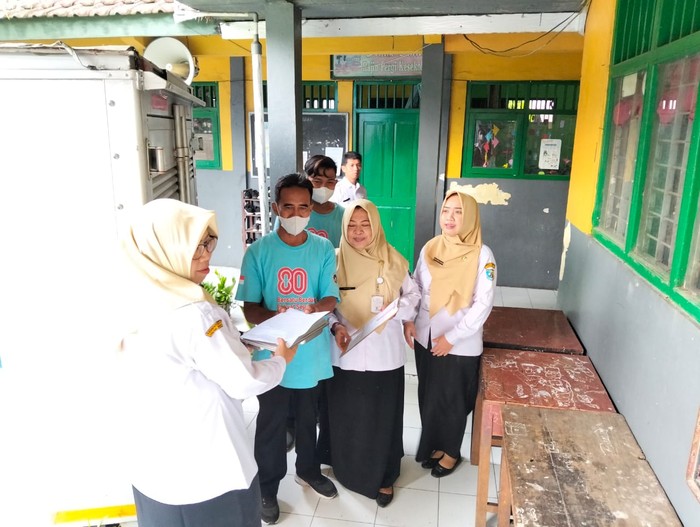 Dindikbud Demak Lakukan Monev ke Sekolah, Pastikan MBG Aman & Berkualitas