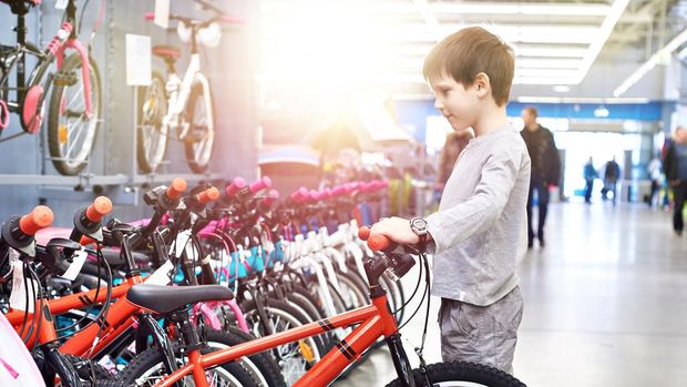 Ilustrasi Sepeda Anak