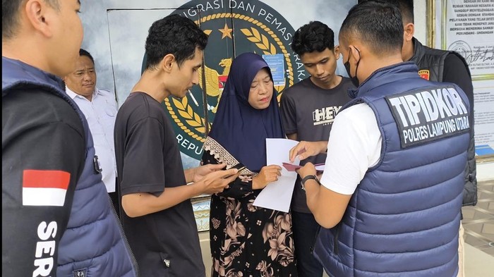 Penangkapan tersangka TPPU usai keluar dari penjara