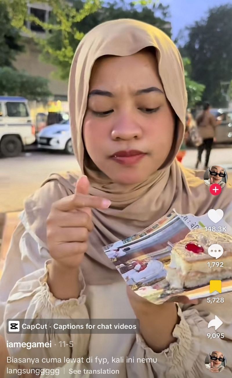 Kue tart di pasar tradisional India Kue tart di pasar tradisional India