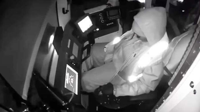 The train operator appeared slumped over just before the train hit a turn at 50 mph. (SFMTA via New York Post)