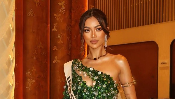 7 Potret Wakil RI Sanly Liu Usai Keracunan Makanan di Miss Universe 2025
