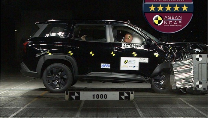 Mitsubishi Destinator dites tabrak oleh ASEAN NCAP