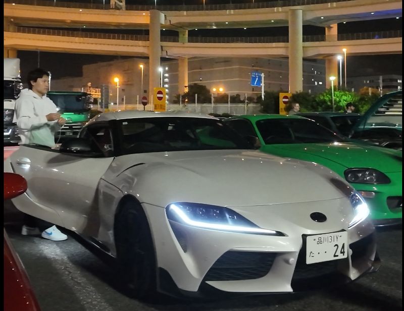 Mobil-mobil JDM Toyota di Daikoku Rest Area