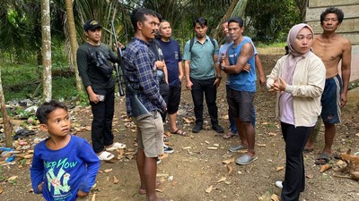 Potret Suasana Permukiman Orang Rimba Jambi di Lokasi Bilqis Ditemukan