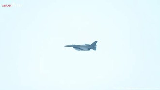 Pesawat Jet Tempur F-16 Kawal Kedatangan Raja Yordania Abdullah II di Jakarta