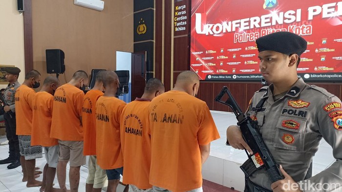 Press realease Polres Blitar Kota.