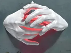 Karya Seni Bantuan Tangan yang Menyentuh Hati