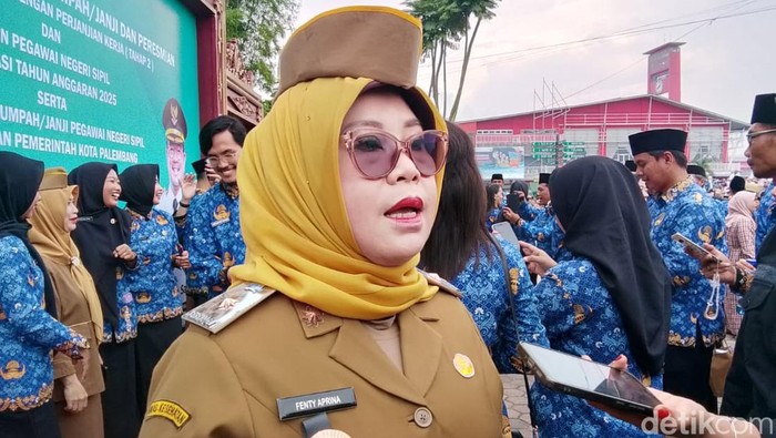Kepala Dinas Kesehatan Palembang Fenty Aprina