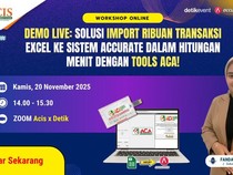 Impor Ribuan Transaksi Excel ke Accurate Cuma dalam Menit di Workshop Online
