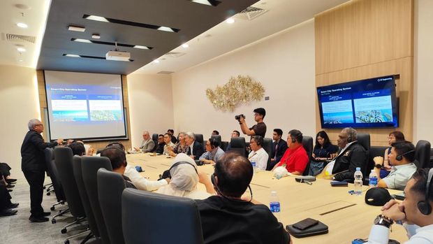 Walkot Kendari Siska mengikuti KPPD di Singapura. Dokumen Istimewa
