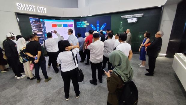 Walkot Kendari Siska mengikuti KPPD di Singapura. Dokumen Istimewa