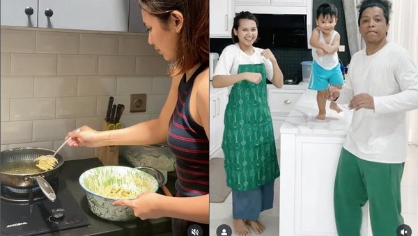 Yuk! Intip Dapur Modern Indah Permatasari yang Bikin Betah Masak