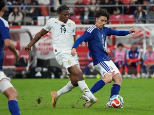 Pemain Jepang Ao Tanaka Minta Maaf Usai Patahkan Kaki Abu Francis