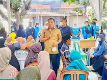 Antusiasme Warga Karawang Ikut Skrining TB Gratis