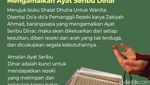 Cara Mengamalkan Ayat Seribu Dinar