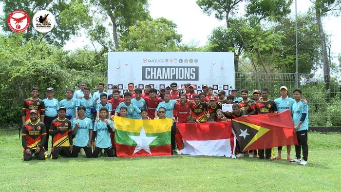 Rising East Asia Triseries 2025: Cricket Putra Indonesia Ukir Rekor