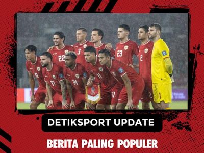 detiksport Populer Sepekan: Kartu Merah Ronaldo Sampai Timnas Indonesia U-17