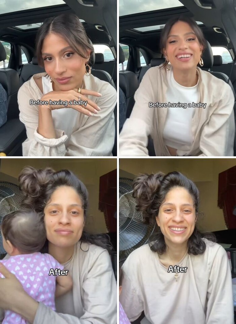 Foto Ibu Sebelum & Sesudah Punya Anak