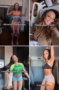 Foto Ibu Sebelum & Sesudah Punya Anak