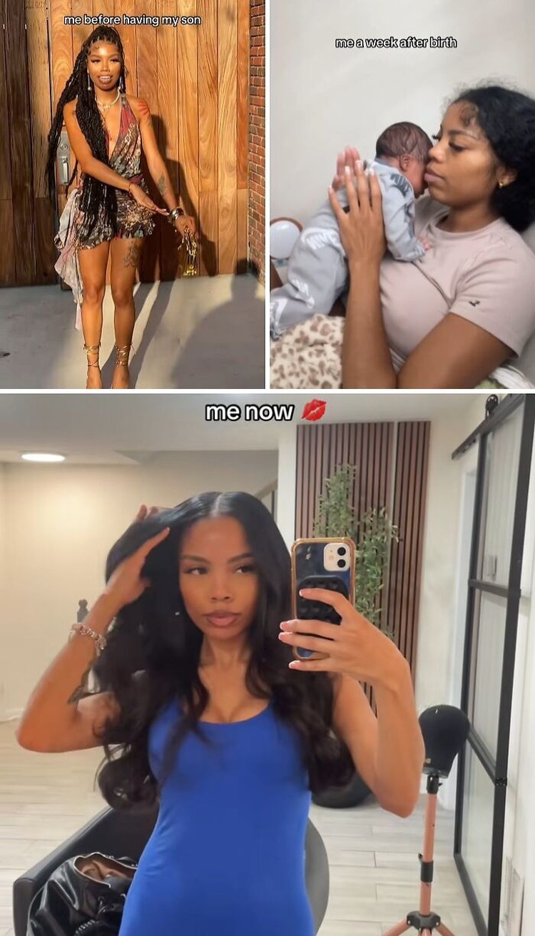 Foto Ibu Sebelum & Sesudah Punya Anak