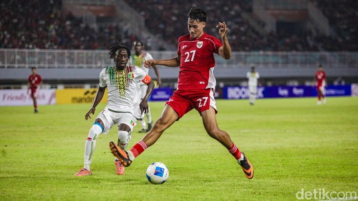 Timnas Indonesia U-23 menjajal kekuatan Mali U-23 dalam rangkaian menuju SEA Games 2025. Ivar Jenner cs tumbang.