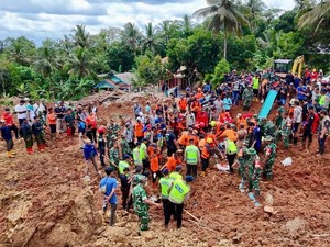 Fakta-fakta Pencarian Korban Longsor Cilacap di Hari Ketiga