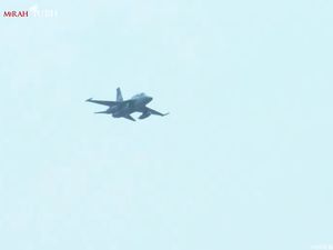 Jet Tempur F-16 TNI AU Kawal Raja Yordania Abdullah II Tinggalkan RI