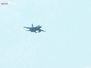 Jet Tempur F-16 TNI AU Kawal Raja Yordania Abdullah II Tinggalkan RI