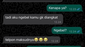 Ngebel alias menelfon. Foto: X.com/@adelweisx
