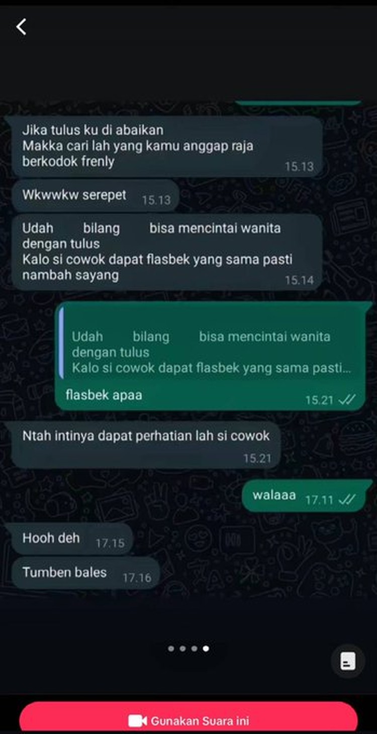 Kumpulan Chat Random Kocak