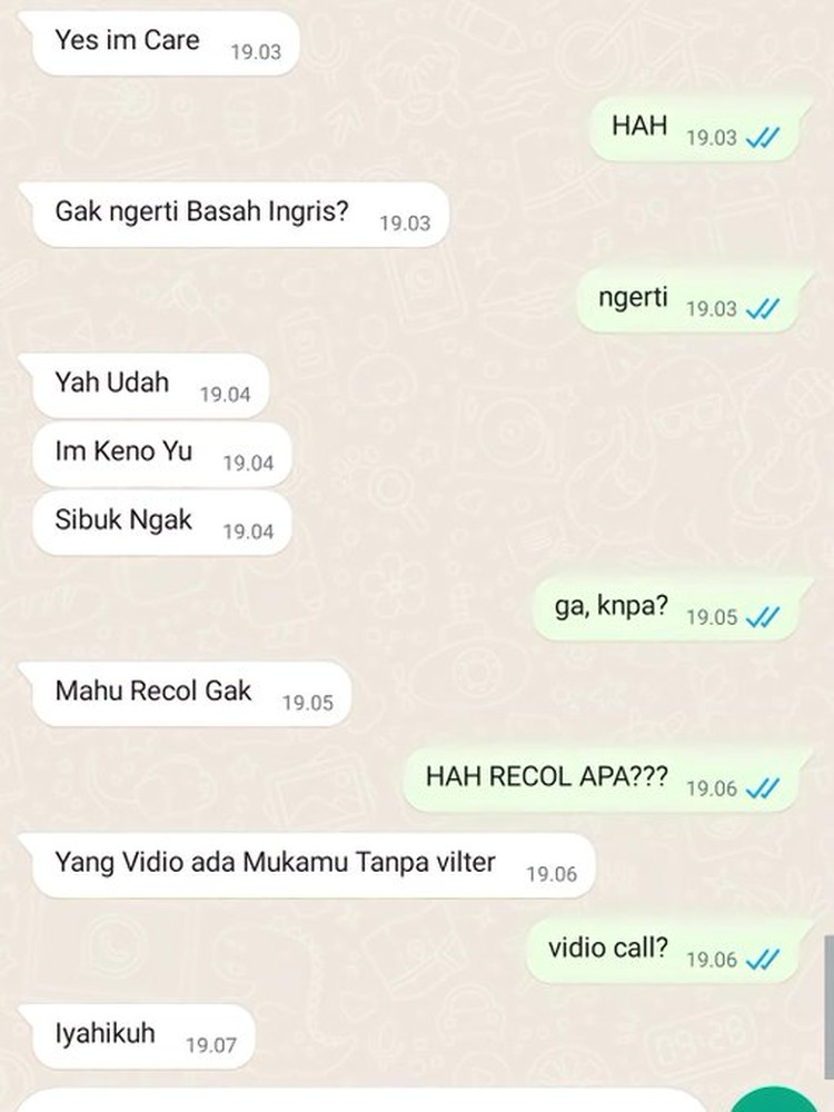Kumpulan Chat Random Kocak