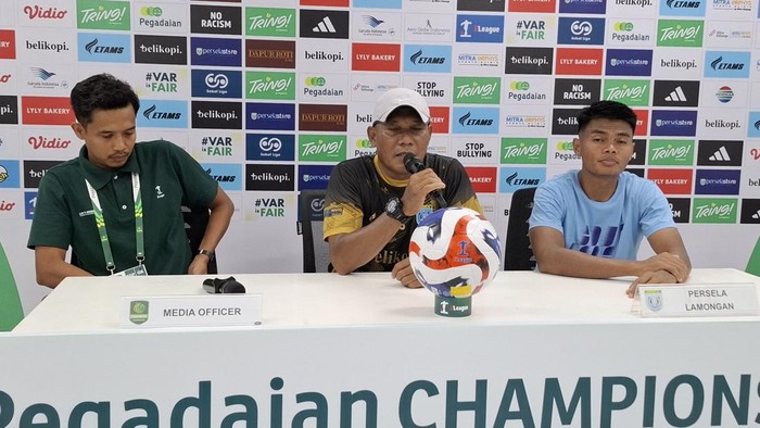 Persela Lamongan jelang laga lawan Kendal Tornado.